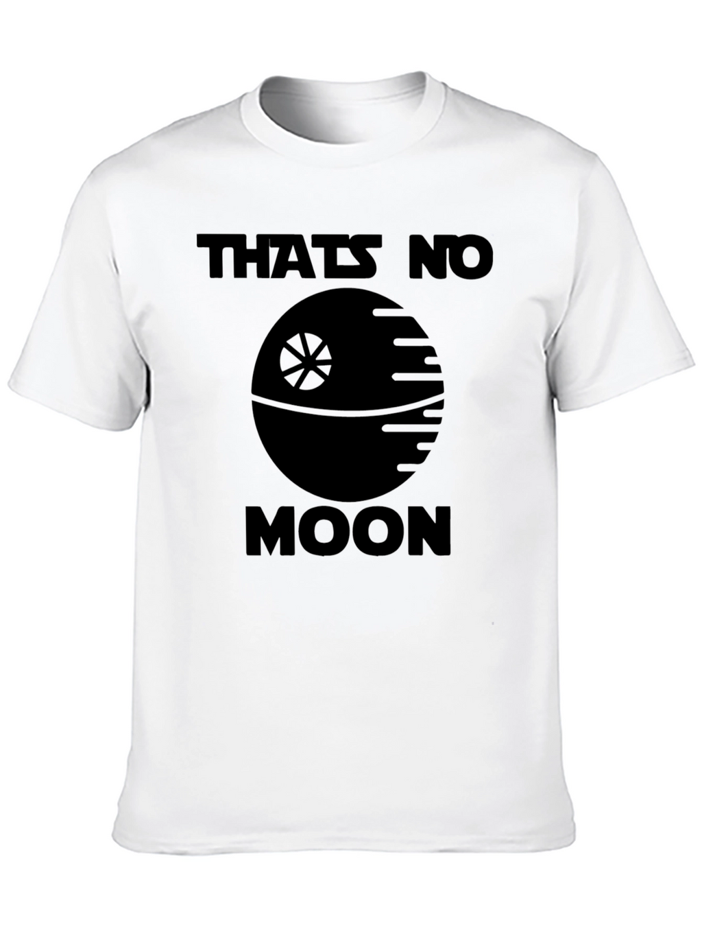 Thats No Moon Black Graphic Tee