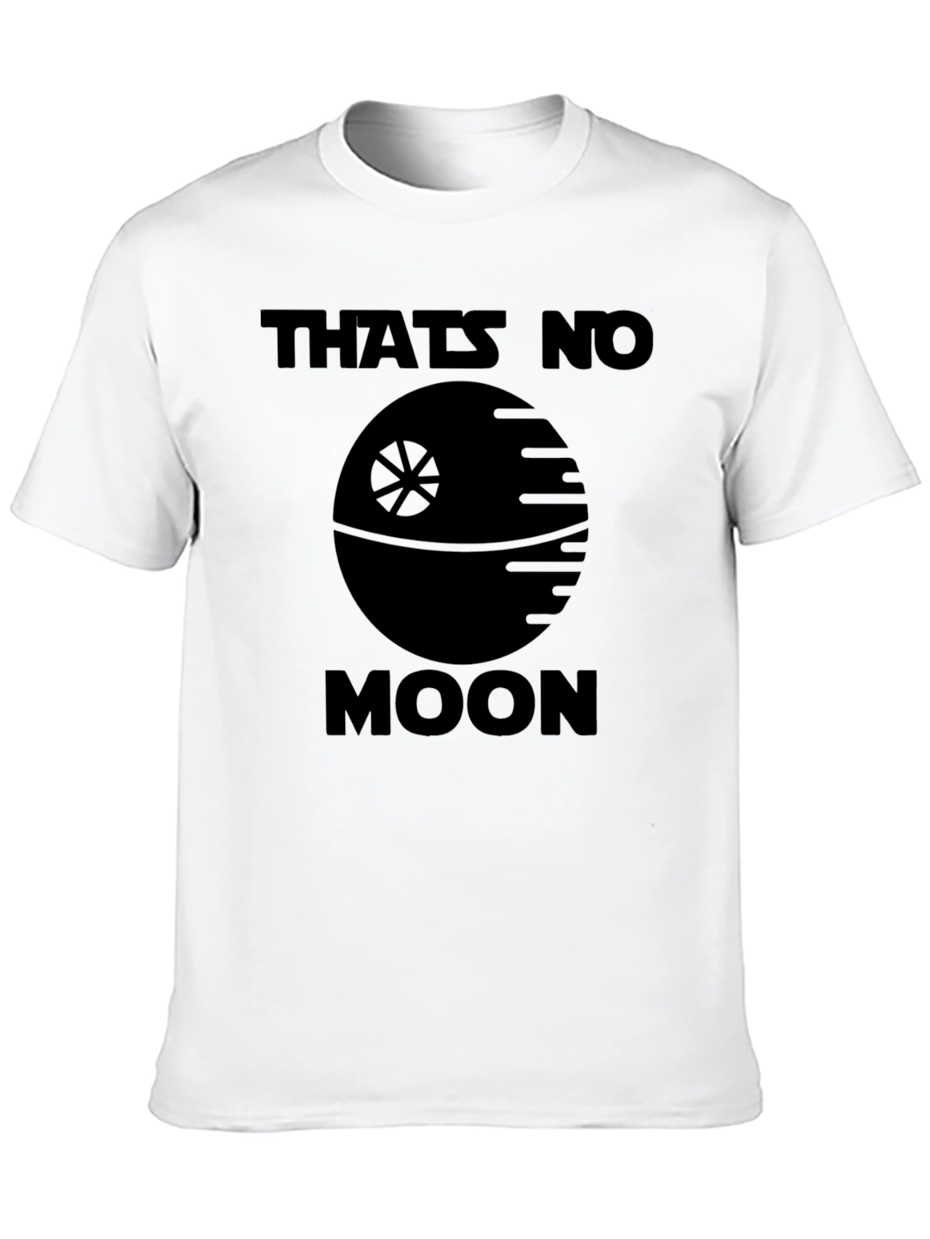Thats No Moon Black Graphic Tee