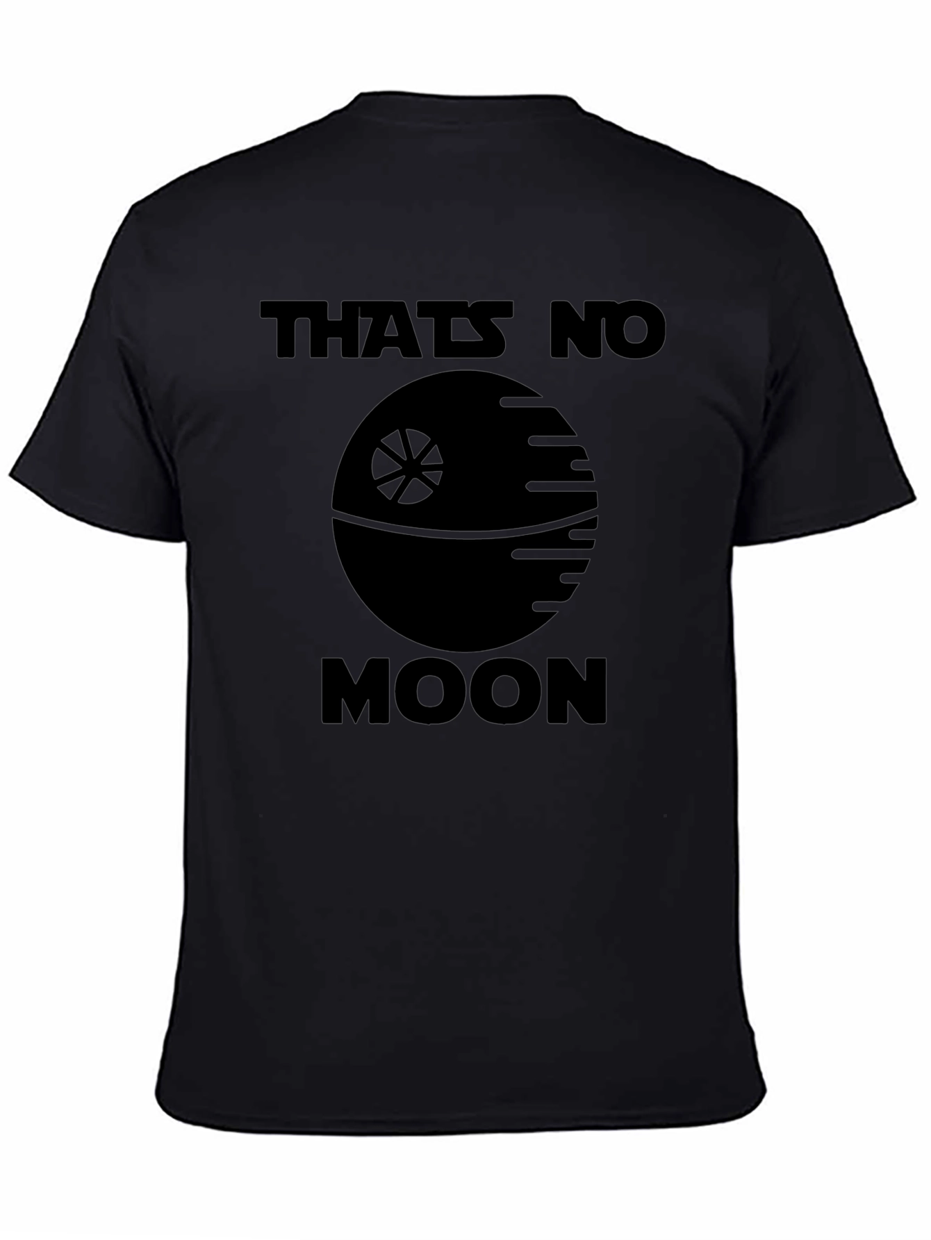 Thats No Moon Black Graphic Tee