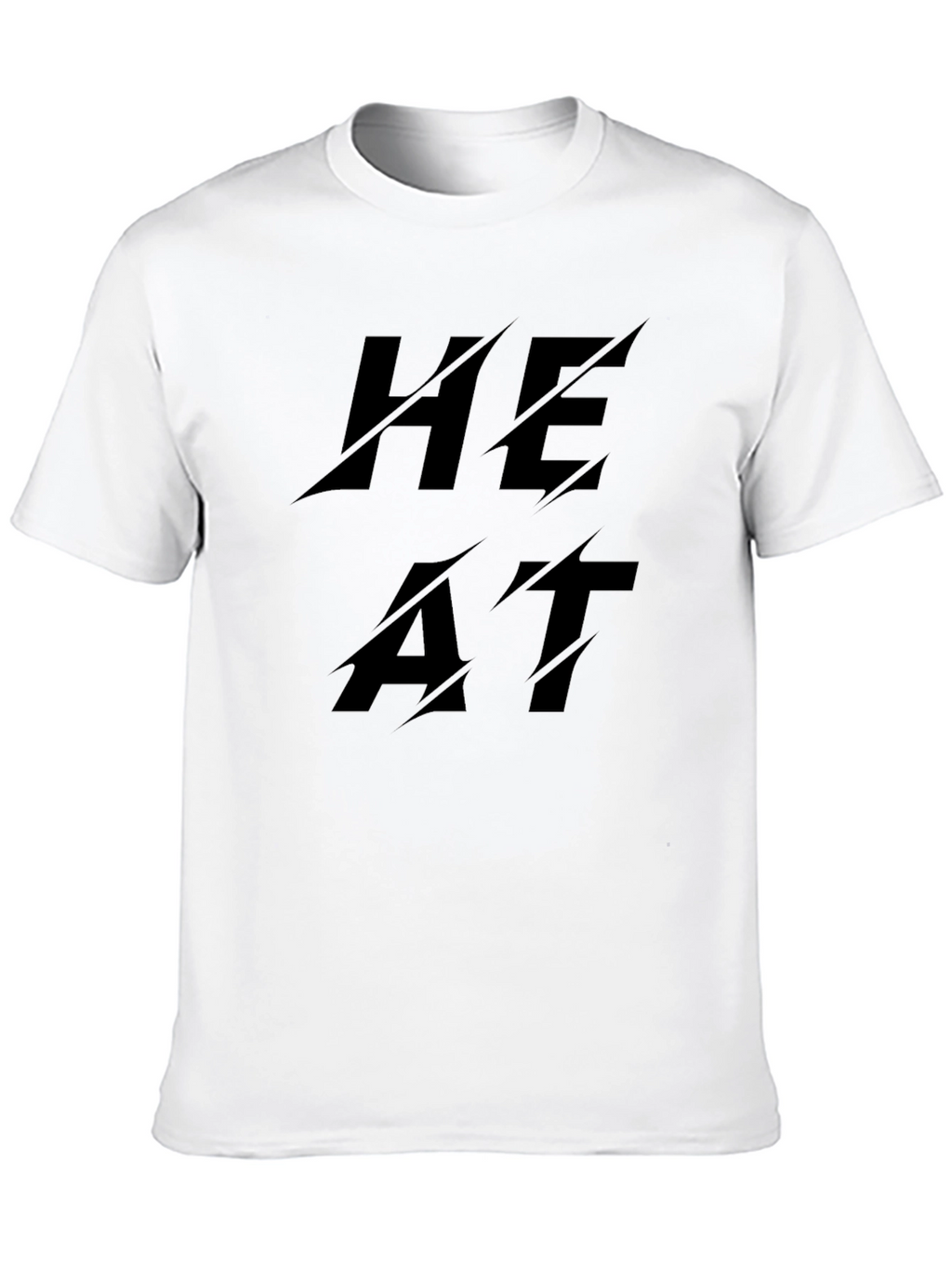 HEAT Black T-Shirt Graphic Tee