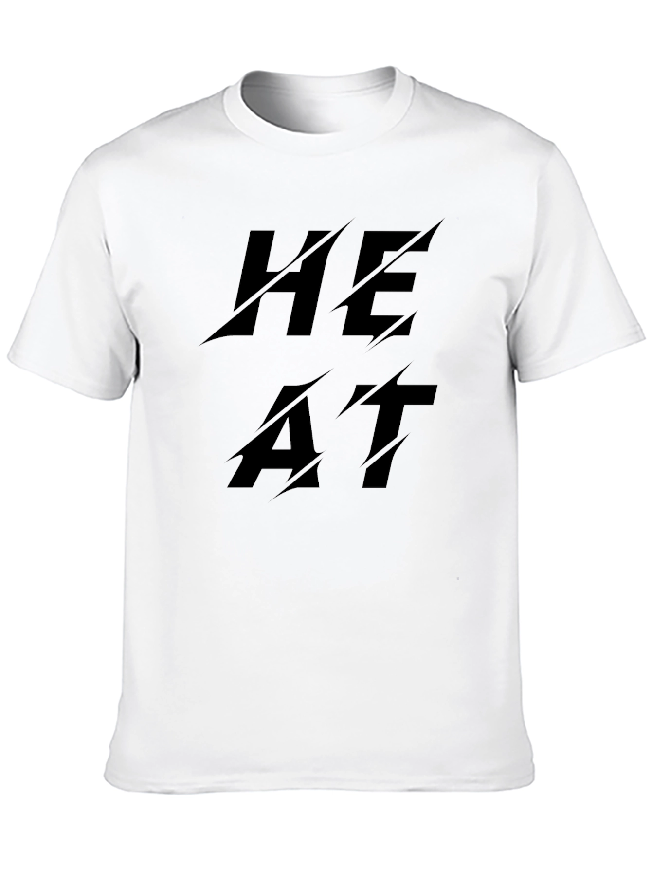 HEAT Black T-Shirt Graphic Tee