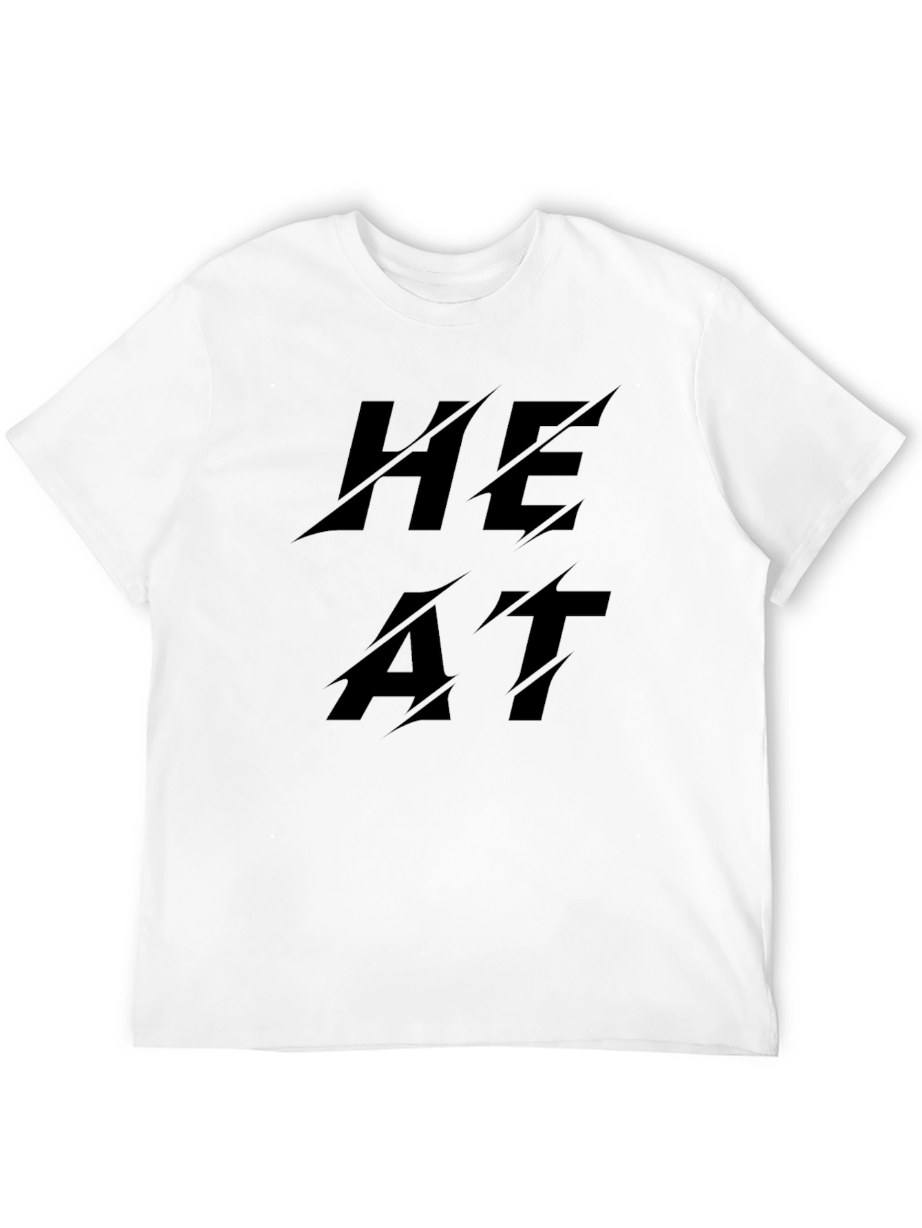 HEAT Black T-Shirt Graphic Tee