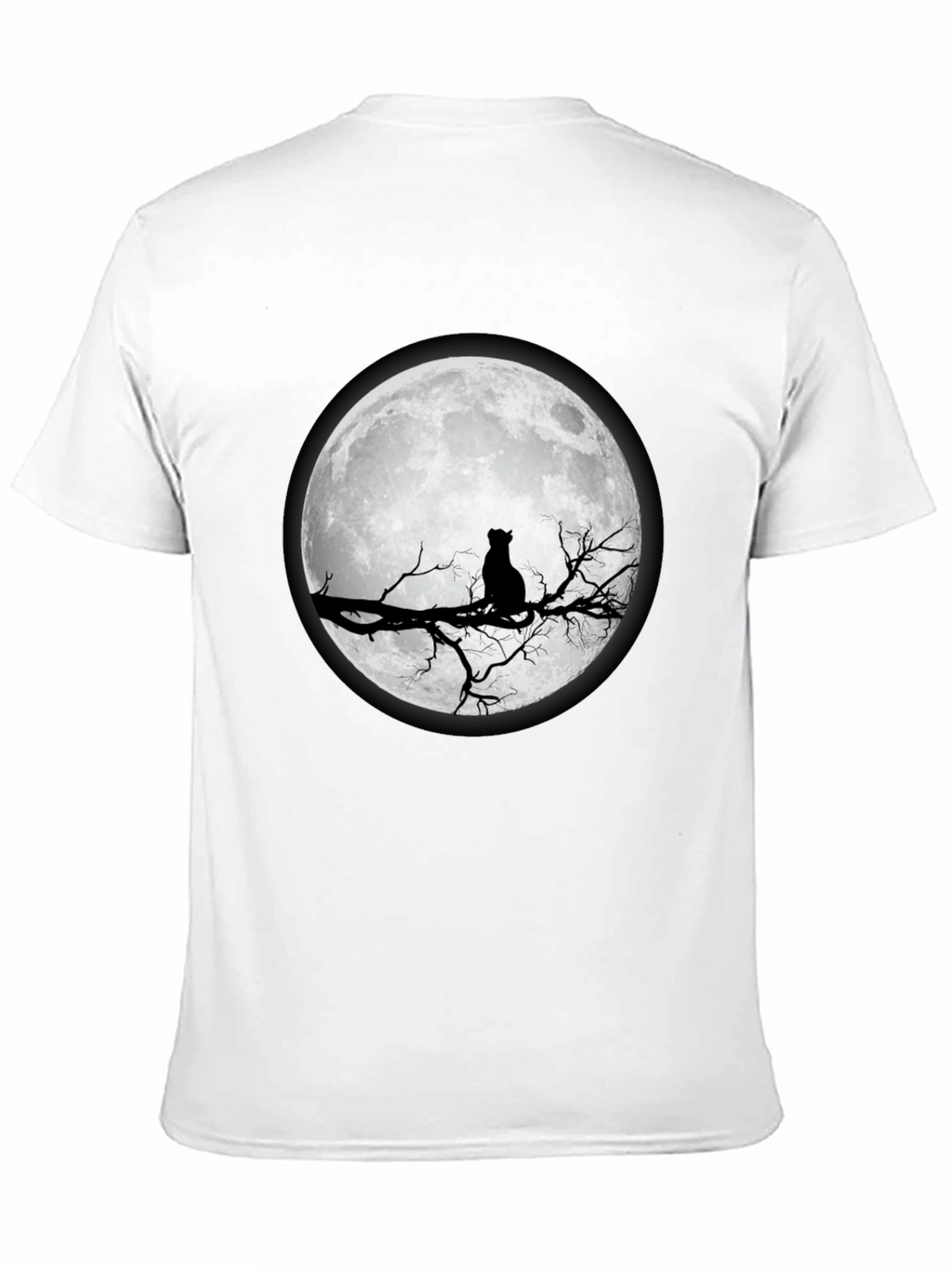 Moon Cat Graphic T-Shirt
