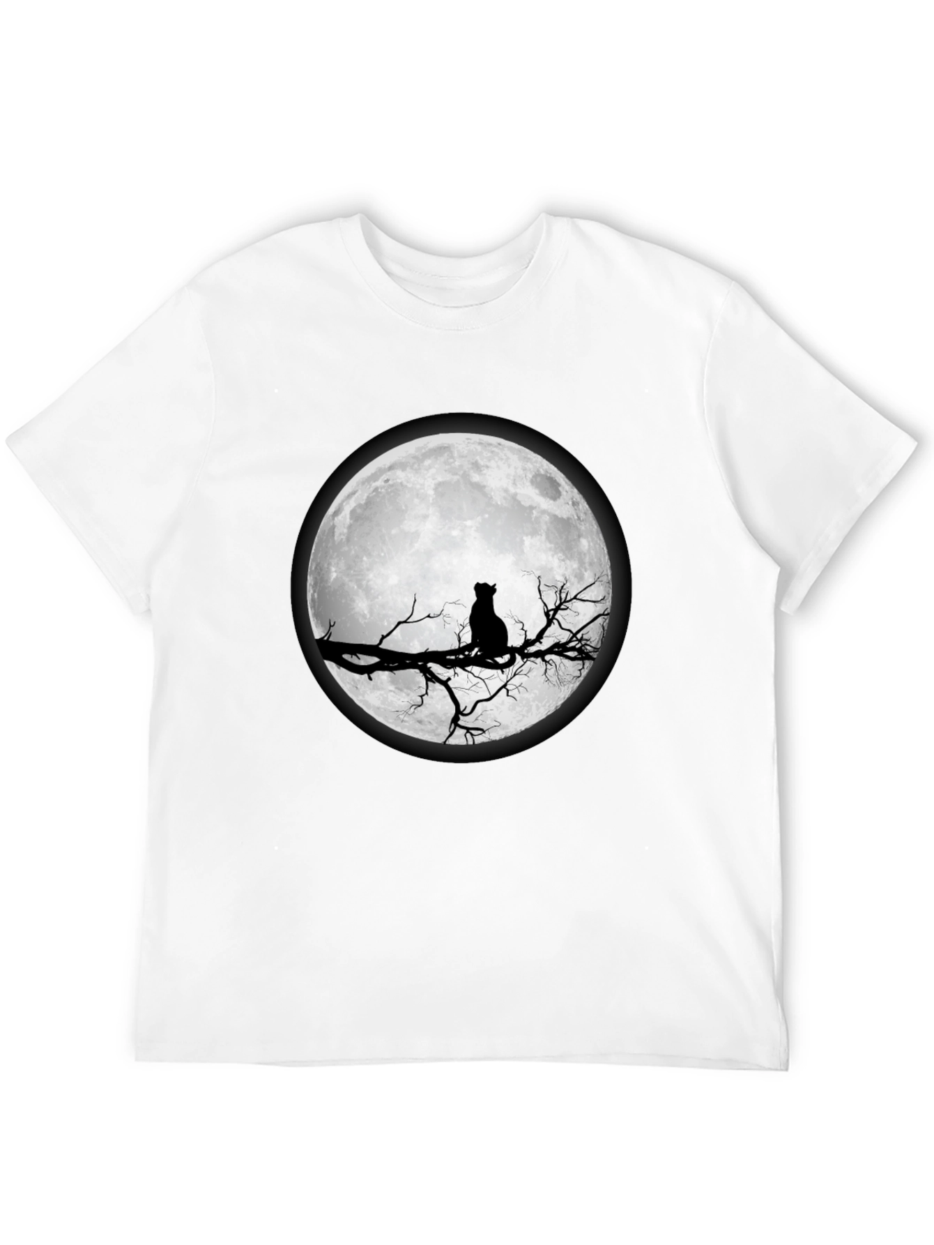 Moon Cat Graphic T-Shirt