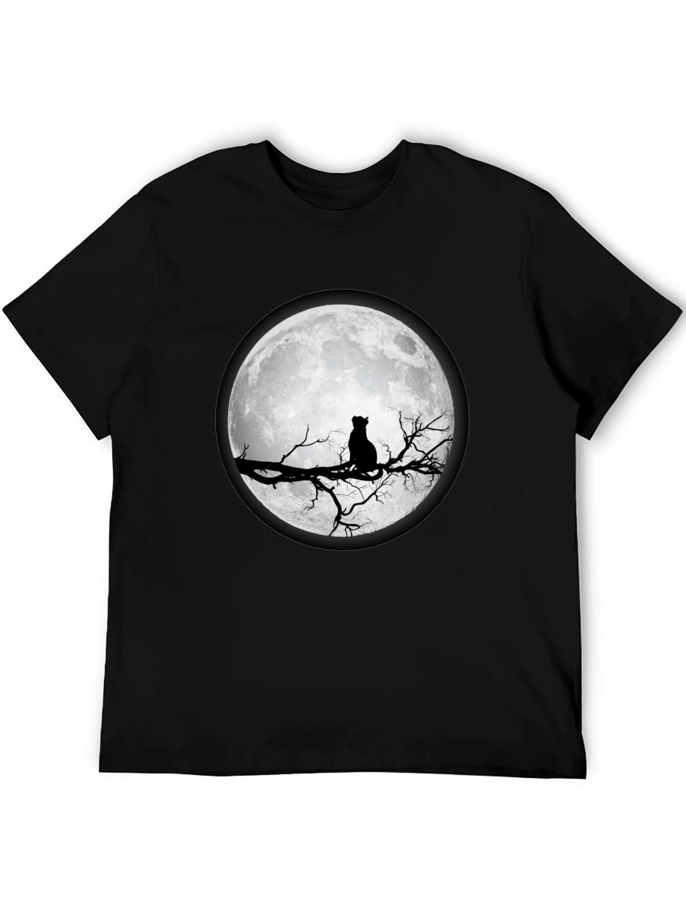 Moon Cat Graphic T-Shirt