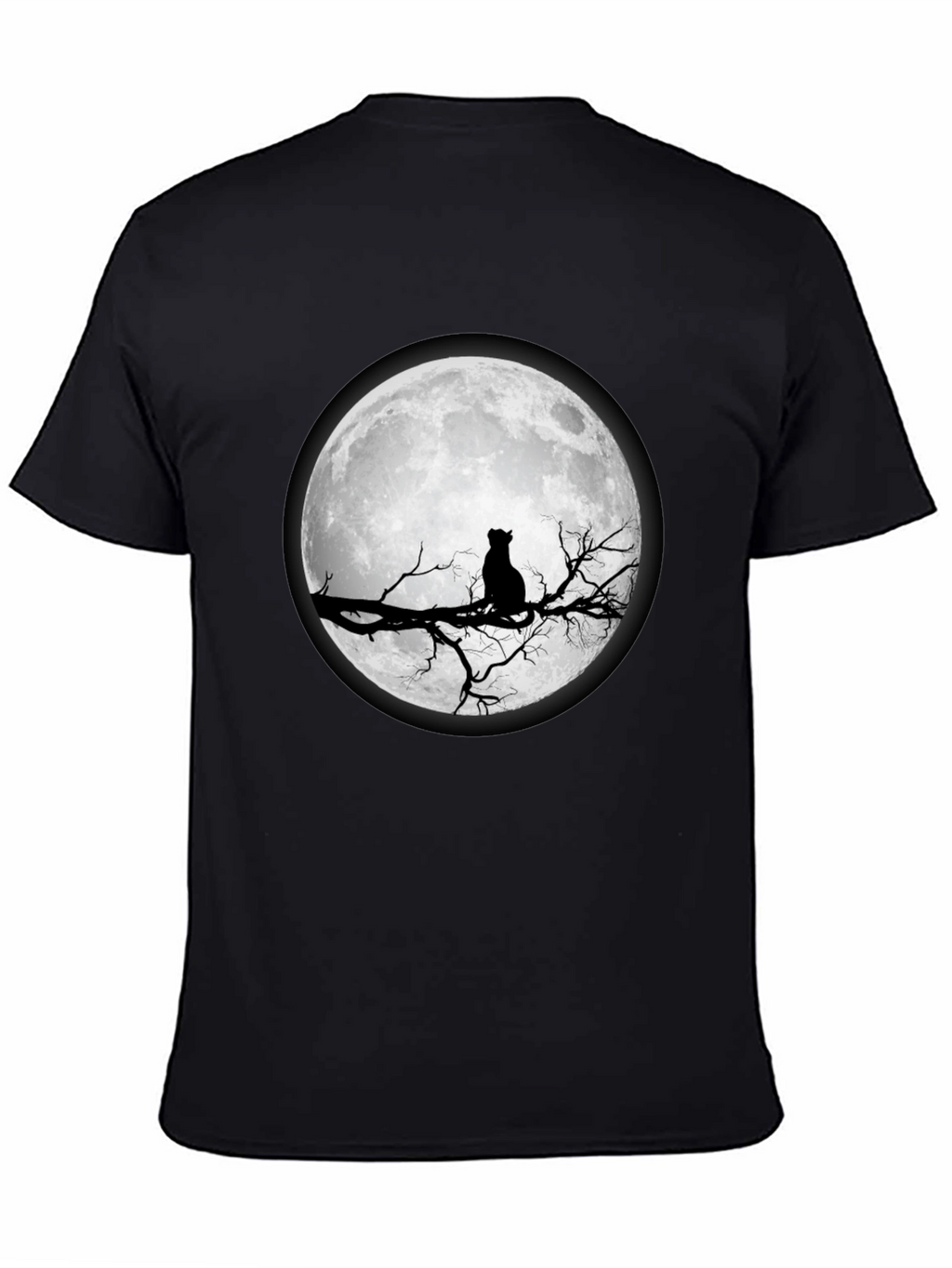 Moon Cat Graphic T-Shirt