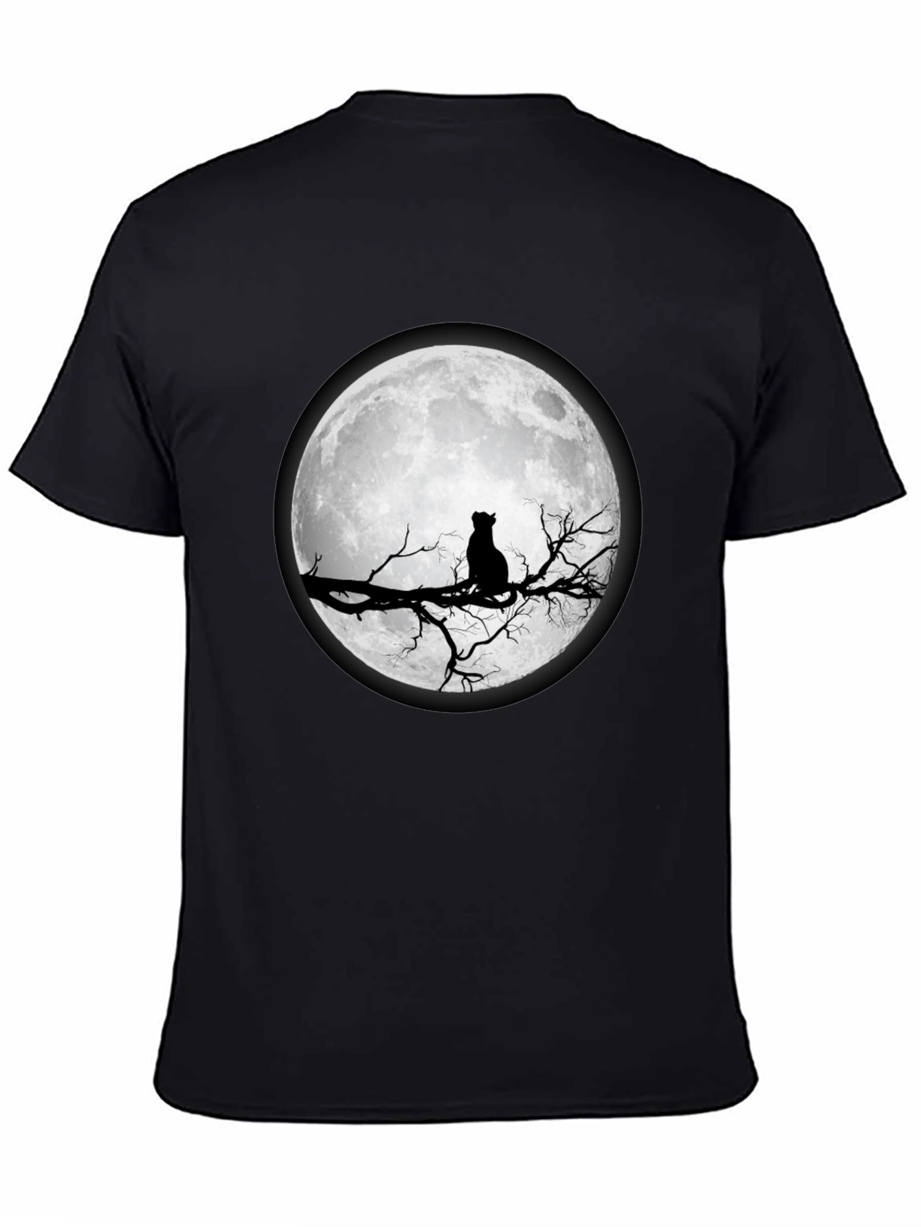 Moon Cat Graphic T-Shirt