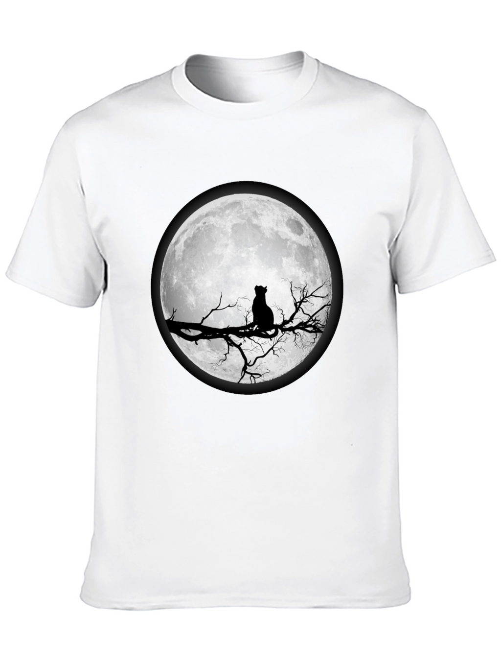 Moon Cat Graphic T-Shirt