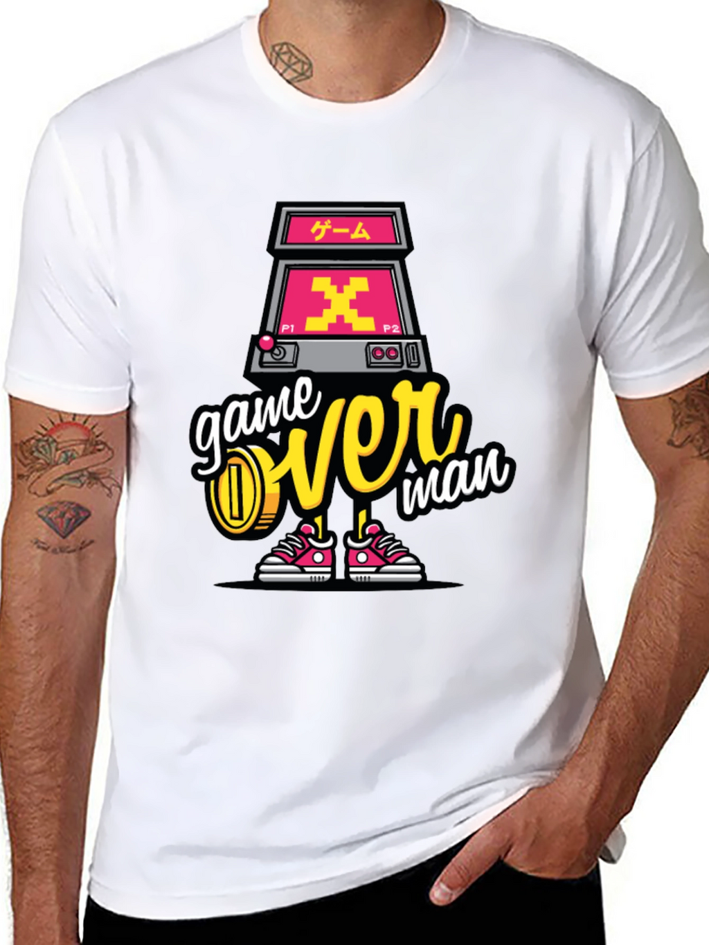 Game Over Man Graphic Tee