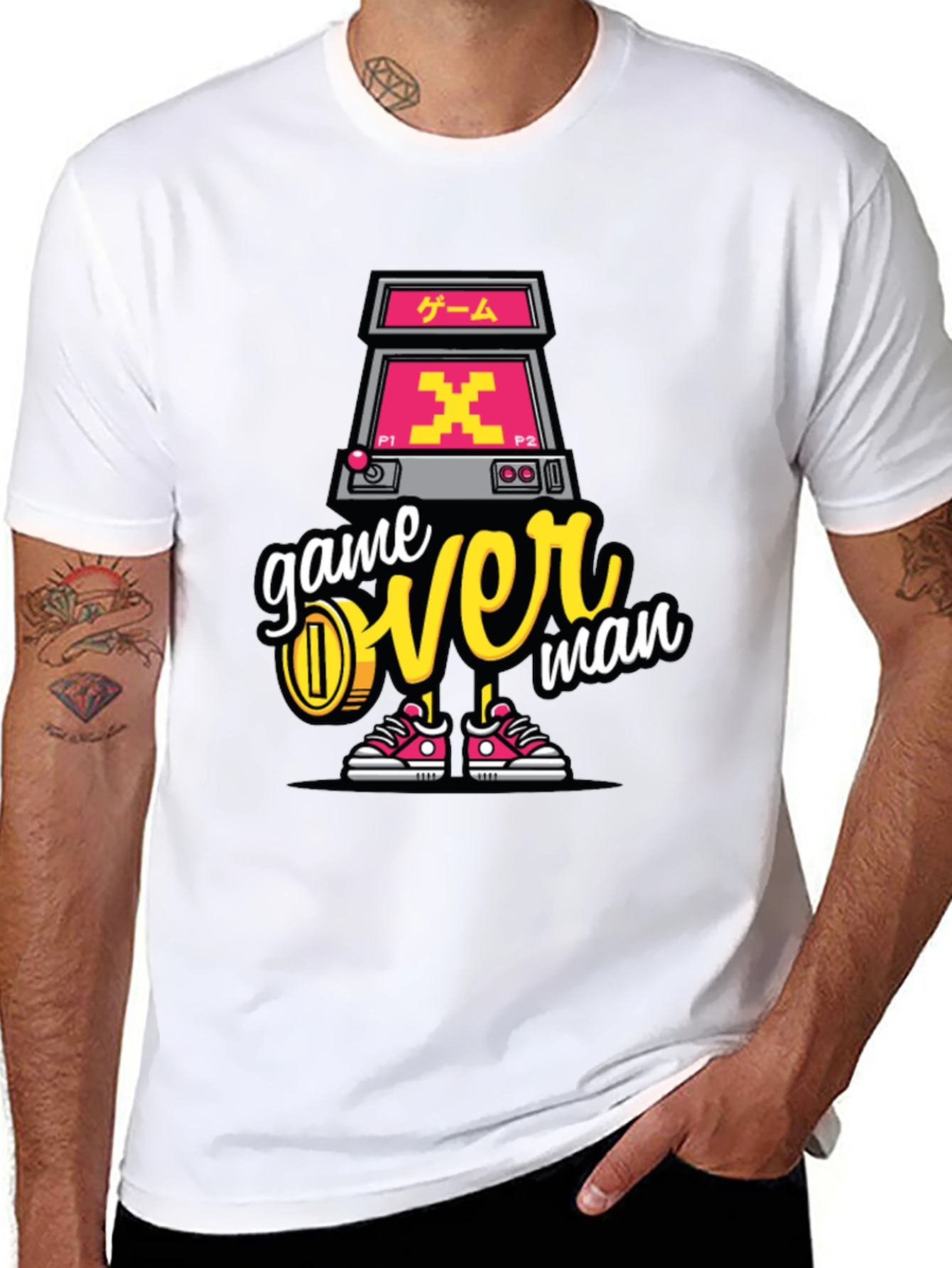 Game Over Man Graphic Tee