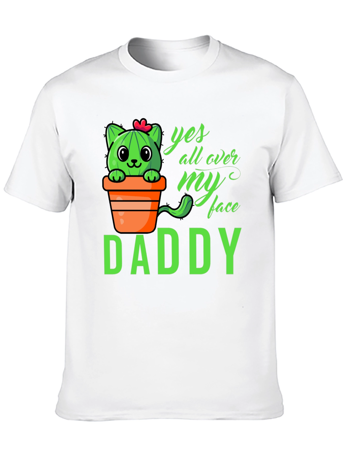 Cactus Cat Daddy T-Shirt - Funny Graphic Tee