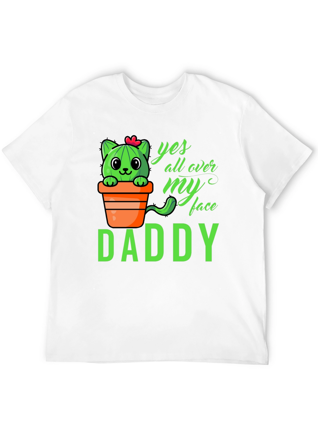 Cactus Cat Daddy T-Shirt - Funny Graphic Tee