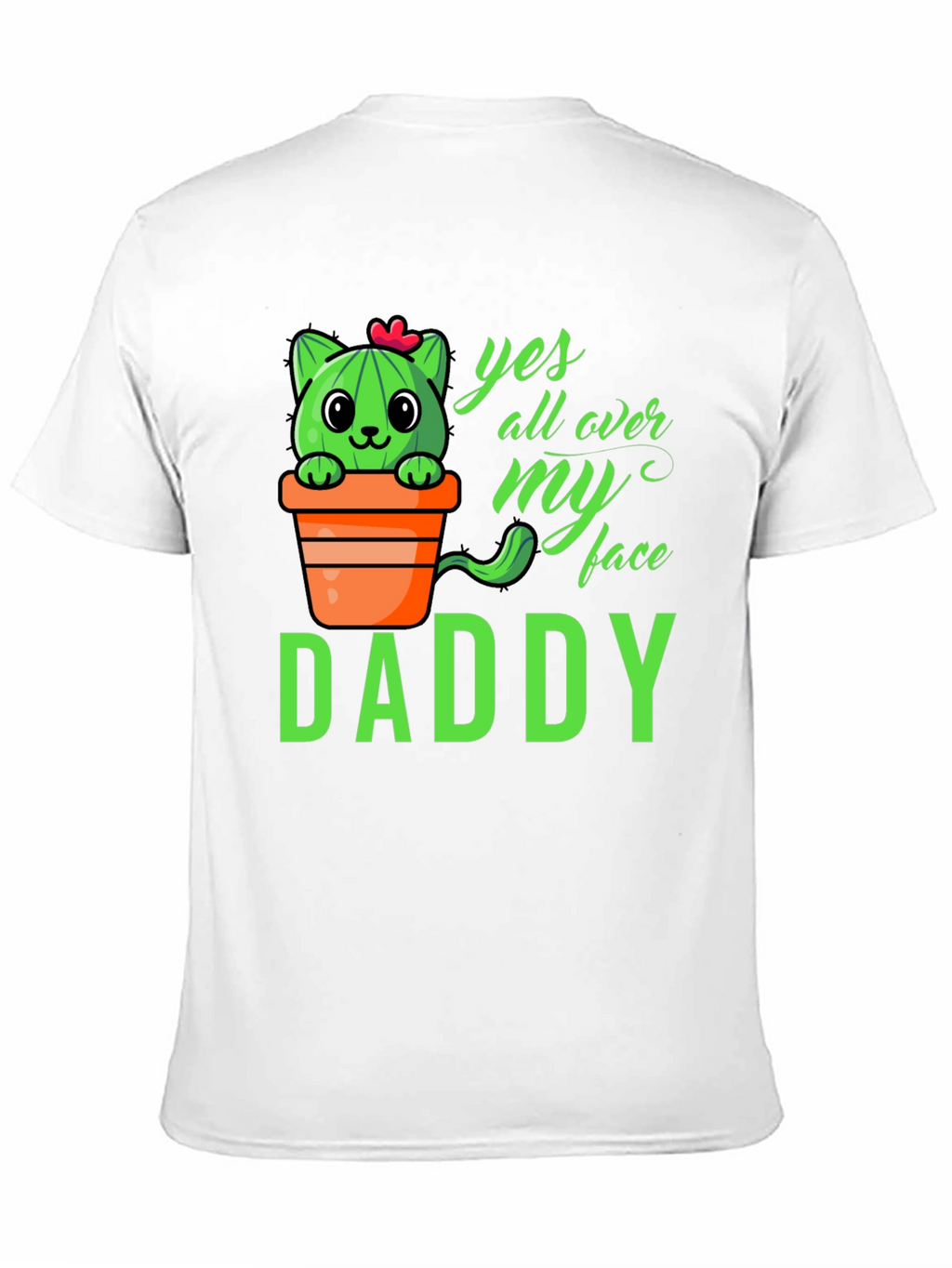 Cactus Cat Daddy T-Shirt - Funny Graphic Tee