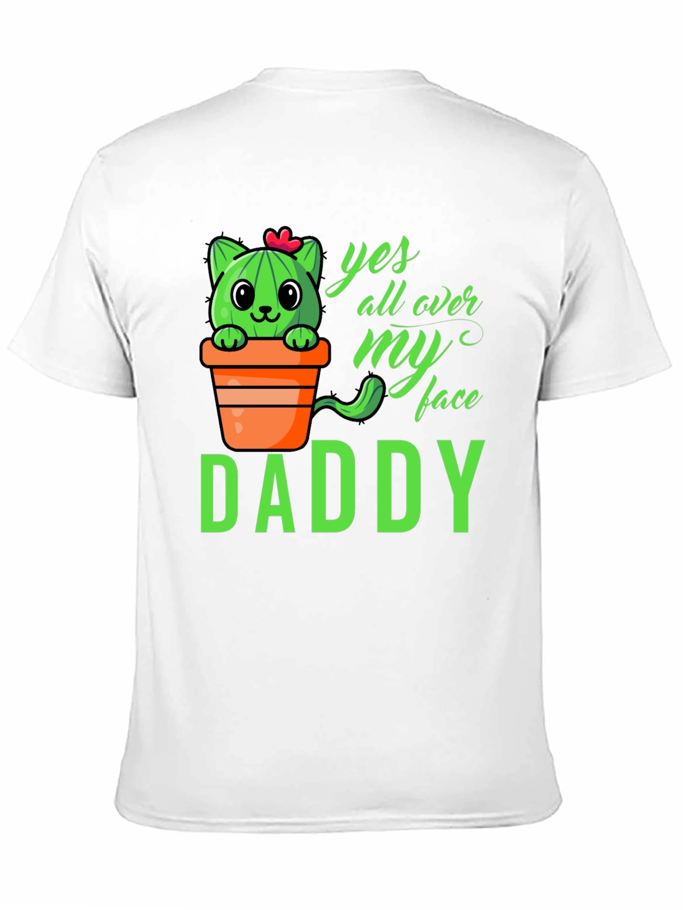Cactus Cat Daddy T-Shirt - Funny Graphic Tee