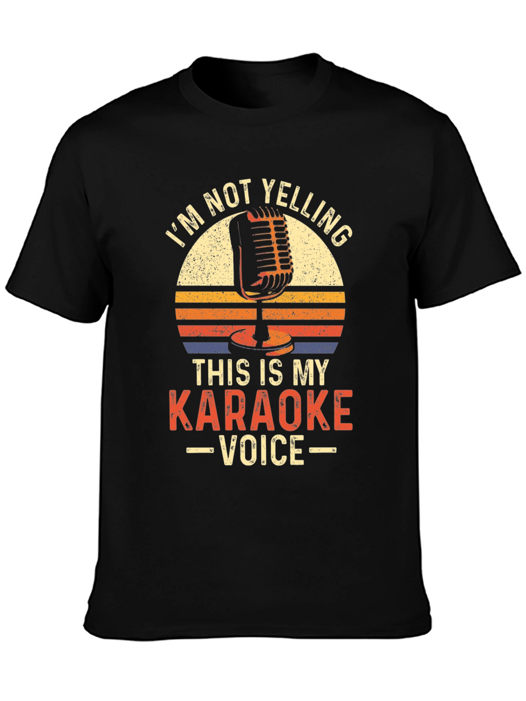 Karaoke Voice T-Shirt - Funny Music Lover Tee