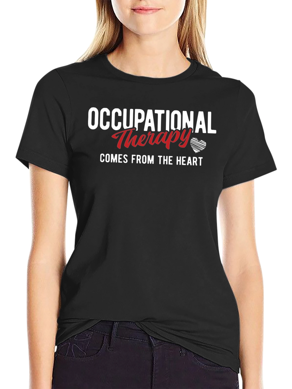 Occupational Therapy T-Shirt - Comes From The Heart