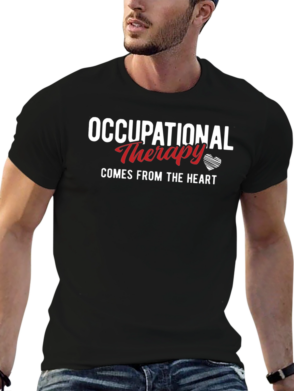 Occupational Therapy T-Shirt - Comes From The Heart
