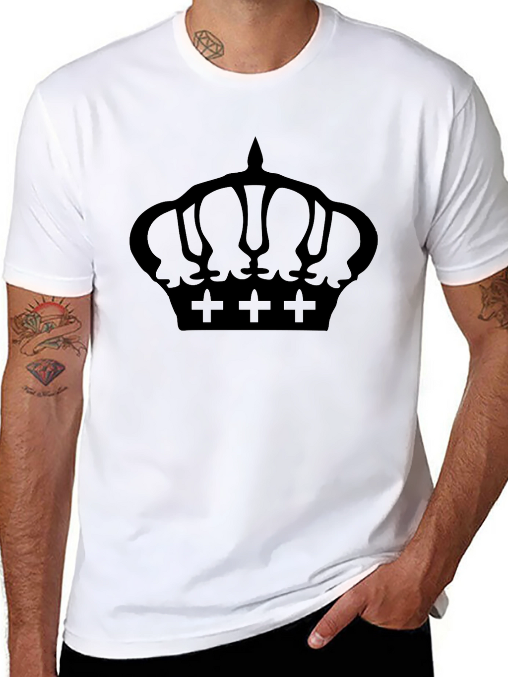 Crown Graphic Tee - Royal Style
