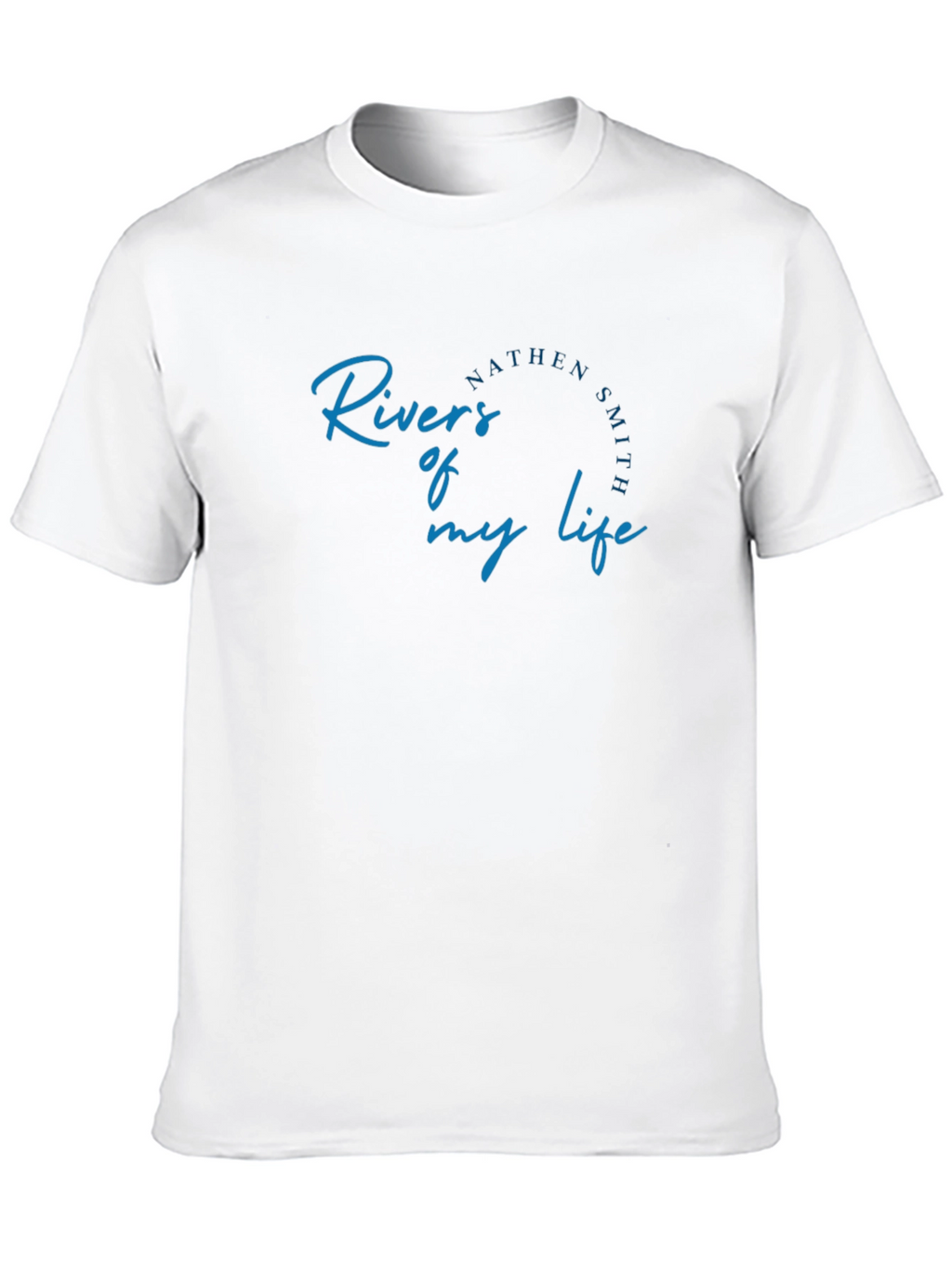 Rivers of My Life Black T-Shirt
