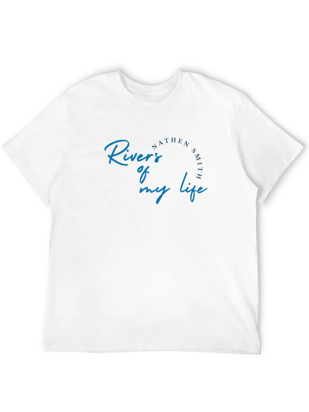 Rivers of My Life Black T-Shirt