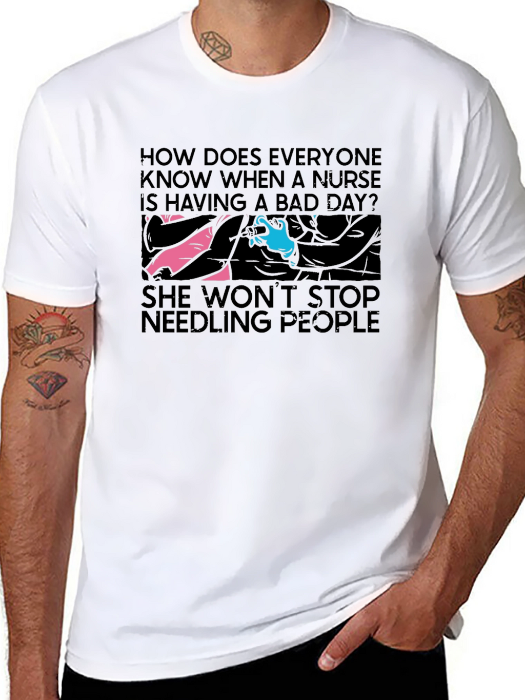 Nurse Bad Day T-Shirt - Funny Nursing Humor