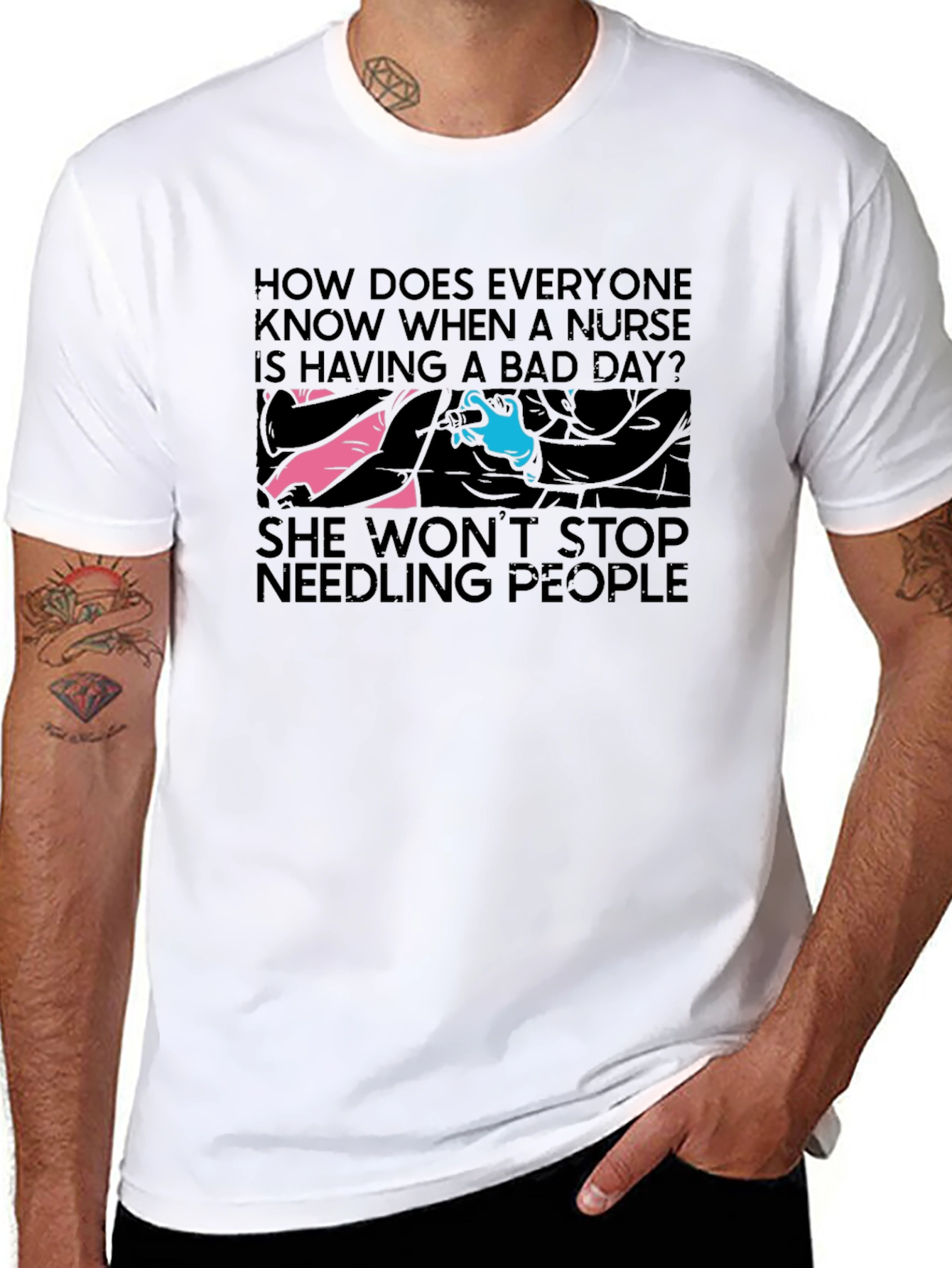 Nurse Bad Day T-Shirt - Funny Nursing Humor