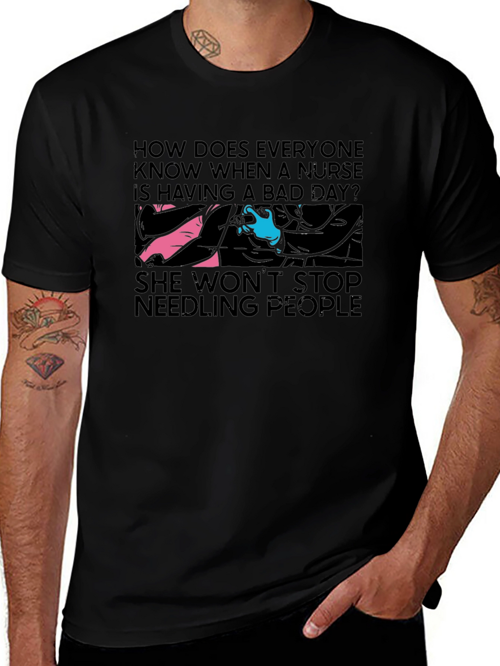 Nurse Bad Day T-Shirt - Funny Nursing Humor