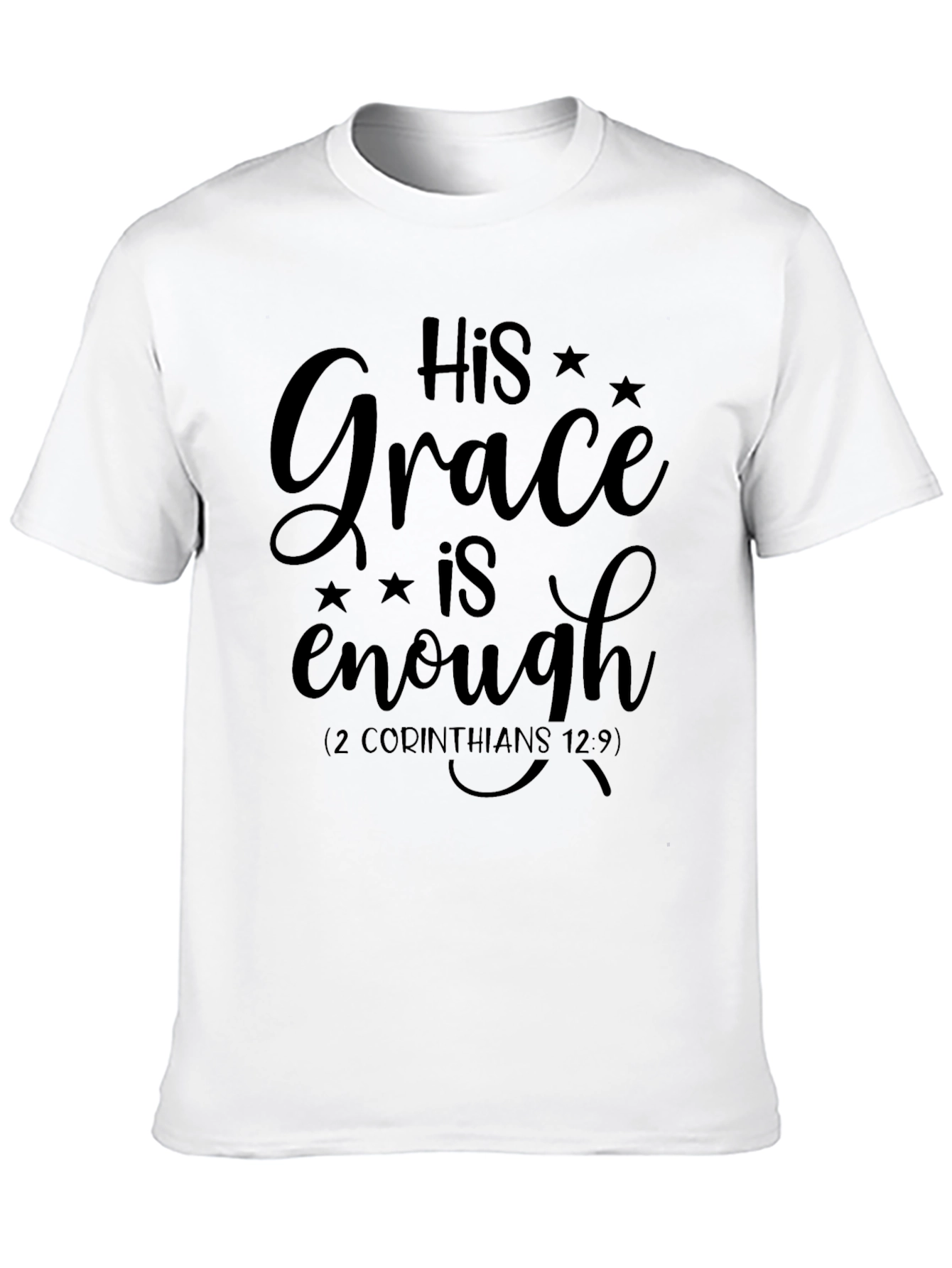 His Grace is Enough Christian T-Shirt
