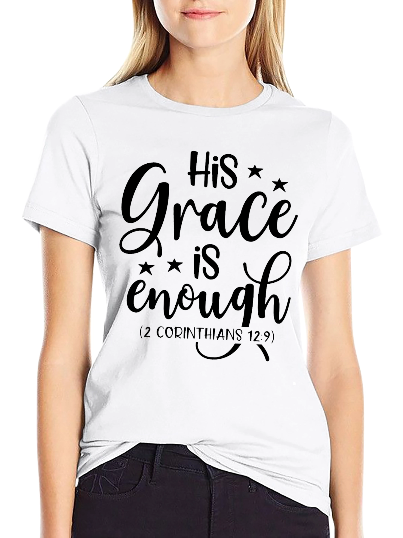 His Grace is Enough Christian T-Shirt