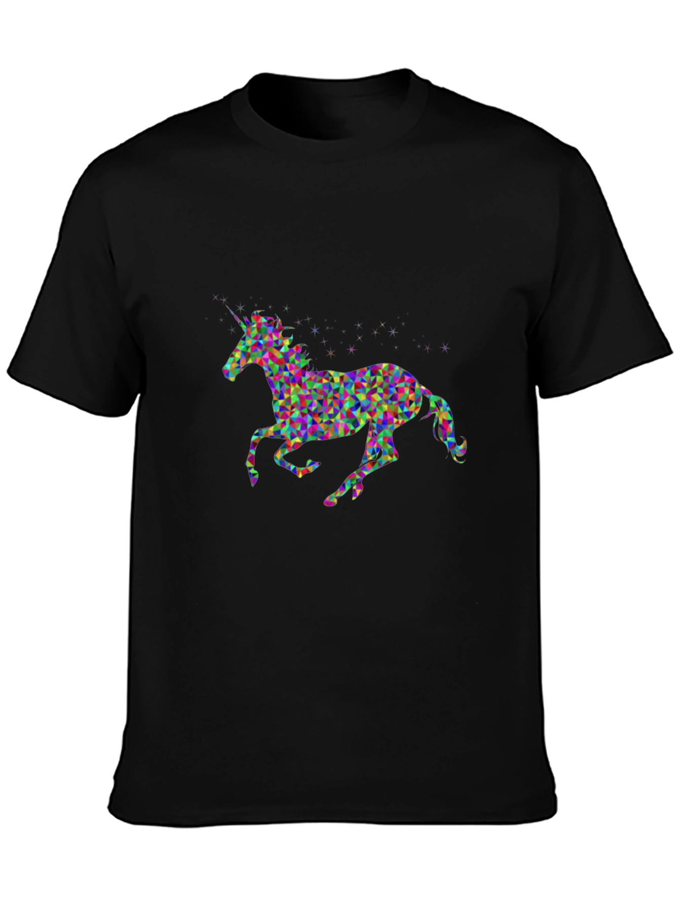 Geometric Unicorn T-Shirt - Bold Graphic Tee