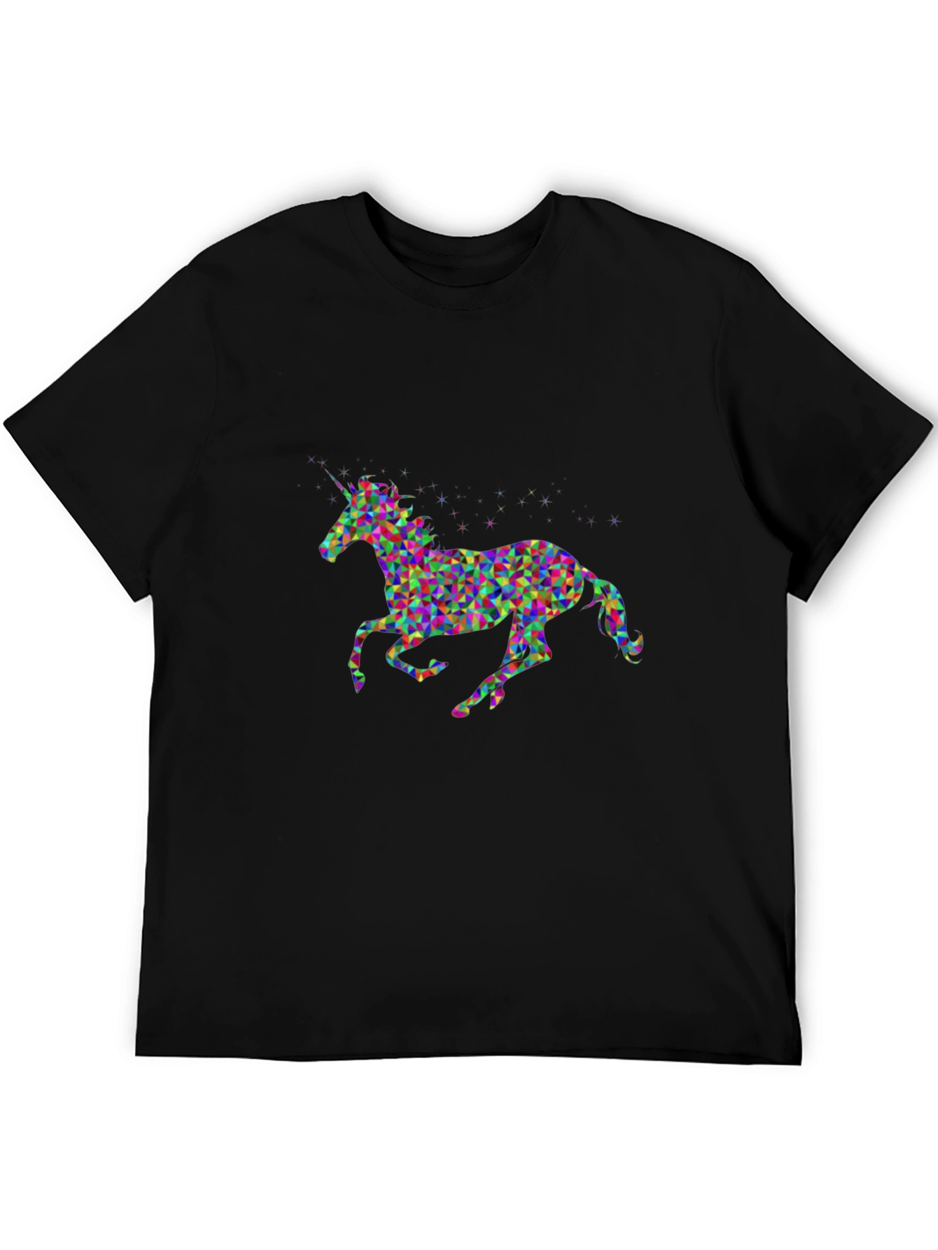 Geometric Unicorn T-Shirt - Bold Graphic Tee