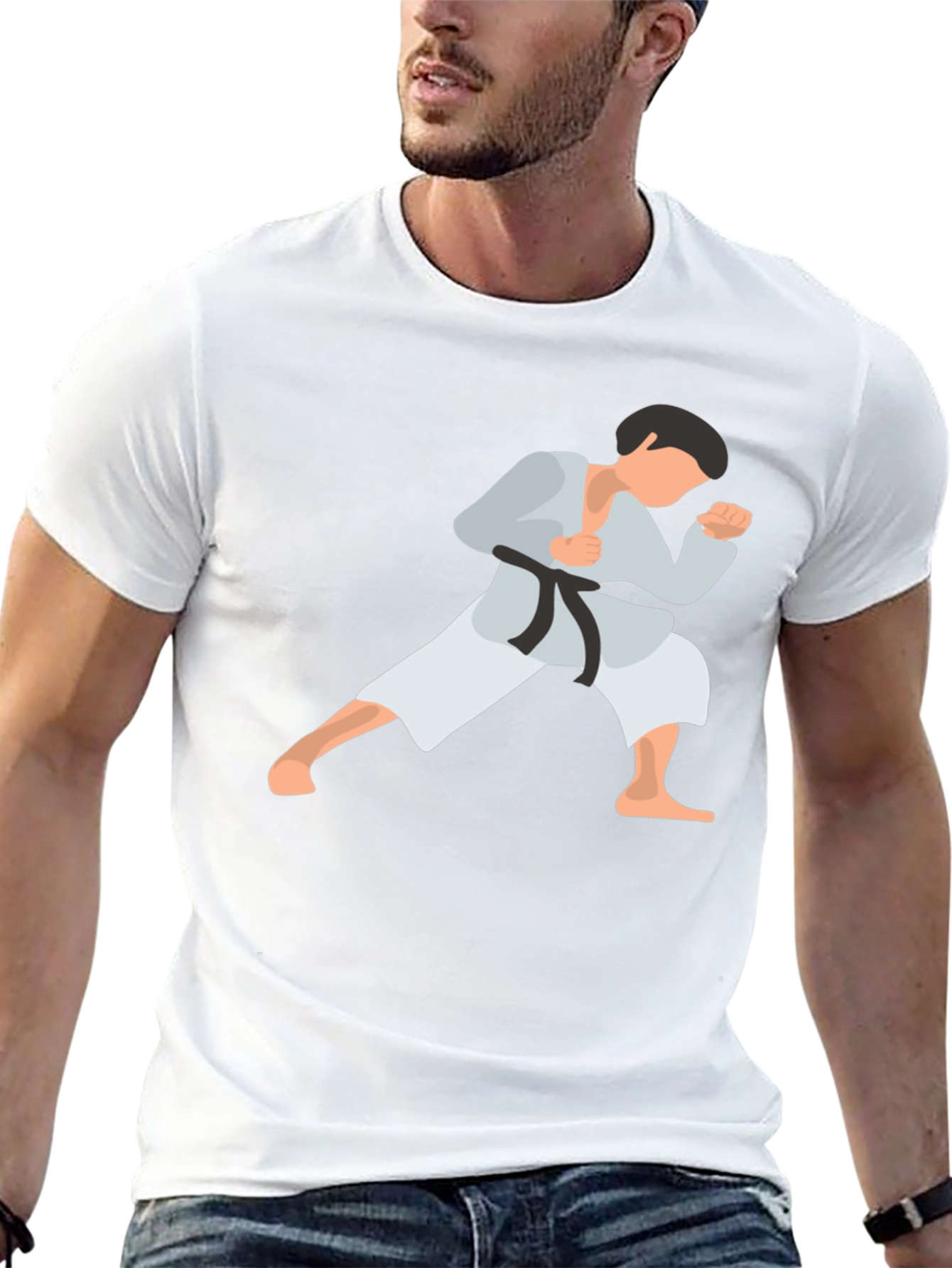 Karate Graphic Tee - Martial Arts Style