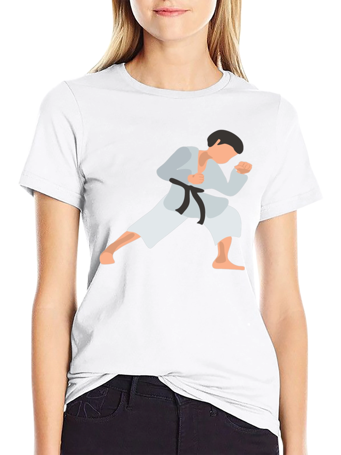 Karate Graphic Tee - Martial Arts Style