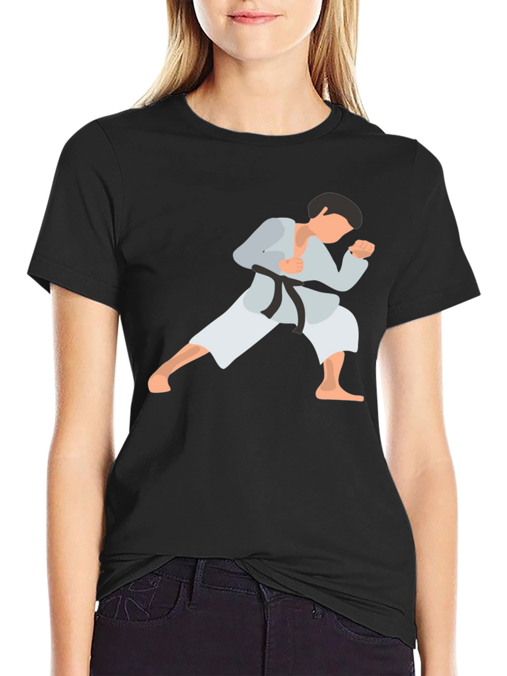 Karate Graphic Tee - Martial Arts Style
