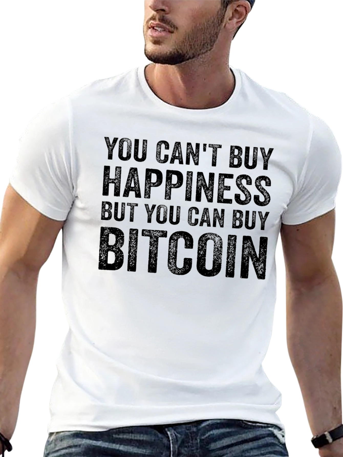 Bitcoin Happiness T-Shirt - Crypto Tee