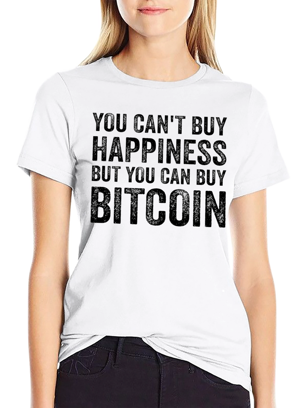 Bitcoin Happiness T-Shirt - Crypto Tee