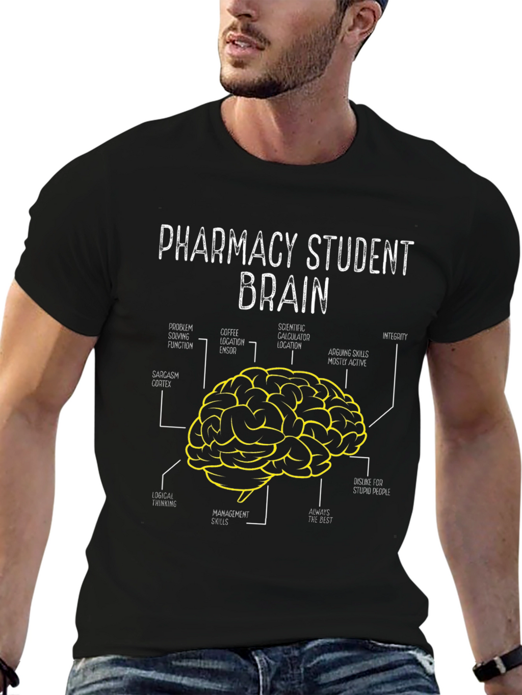 Pharmacy Student Brain T-Shirt