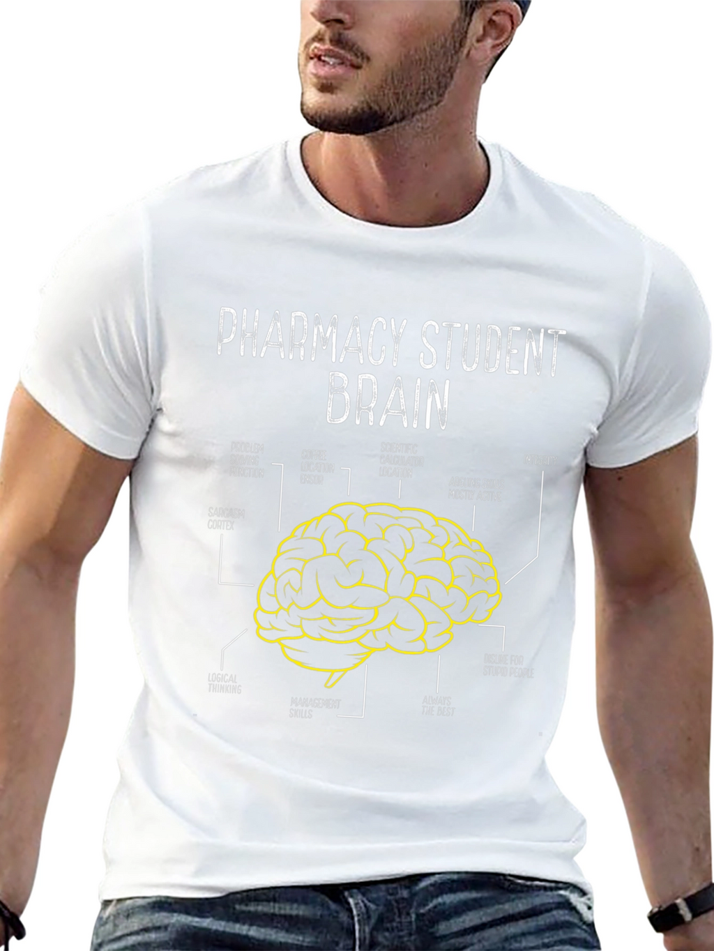 Pharmacy Student Brain T-Shirt