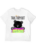 Panda Talk Them Out Graphic Tee