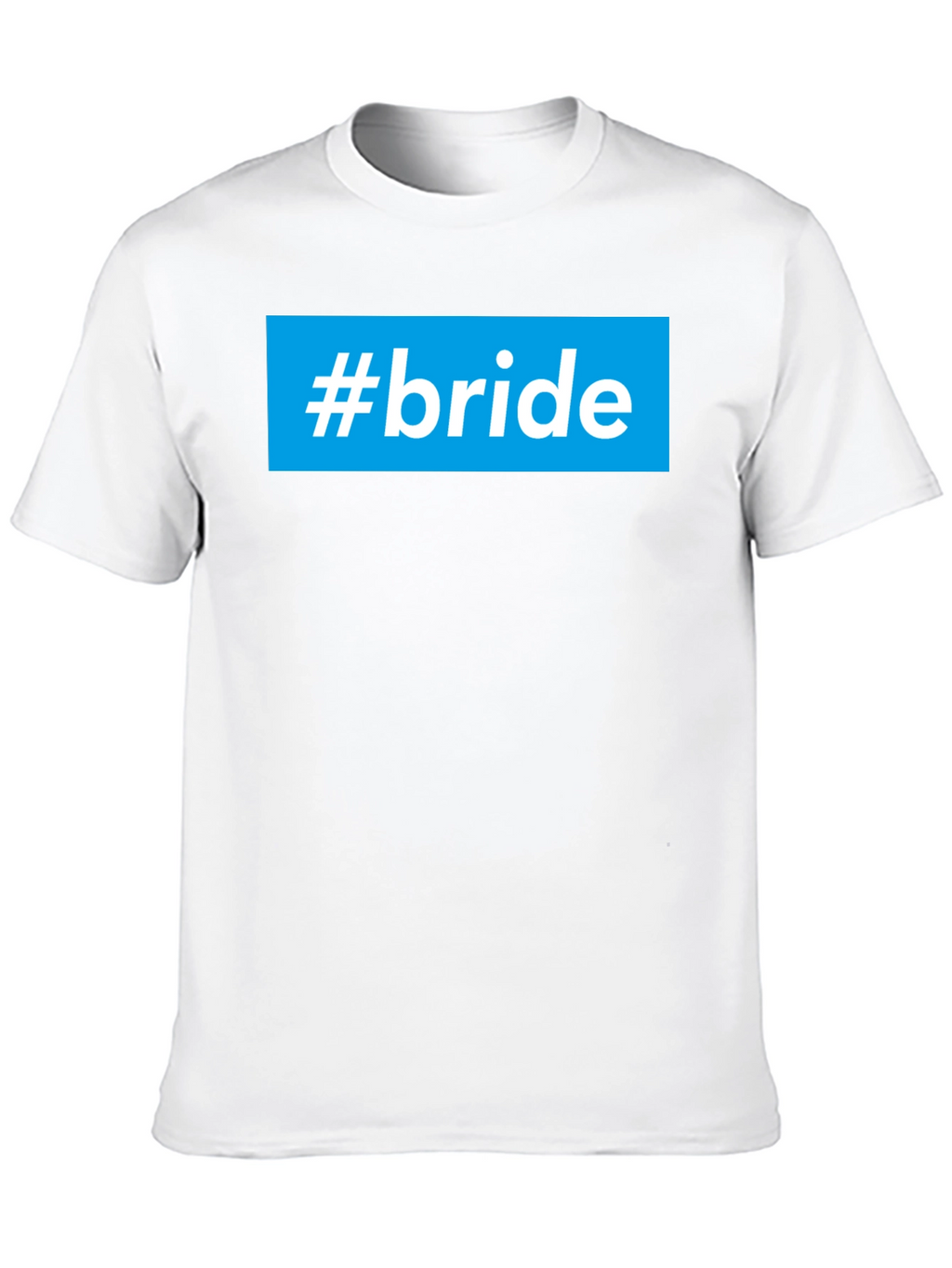 #bride Graphic T-Shirt - Stylish Wedding Party Tee