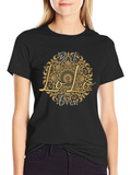 Best Lolo Ever Graphic T-Shirt - Black Crew Neck