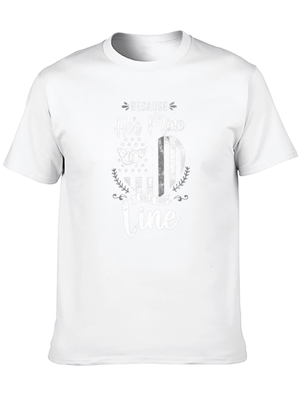 Hes Mine T-Shirt - Law Enforcement Support