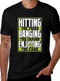 Disc Golf T-Shirt - Hitting Trees Banging Chains