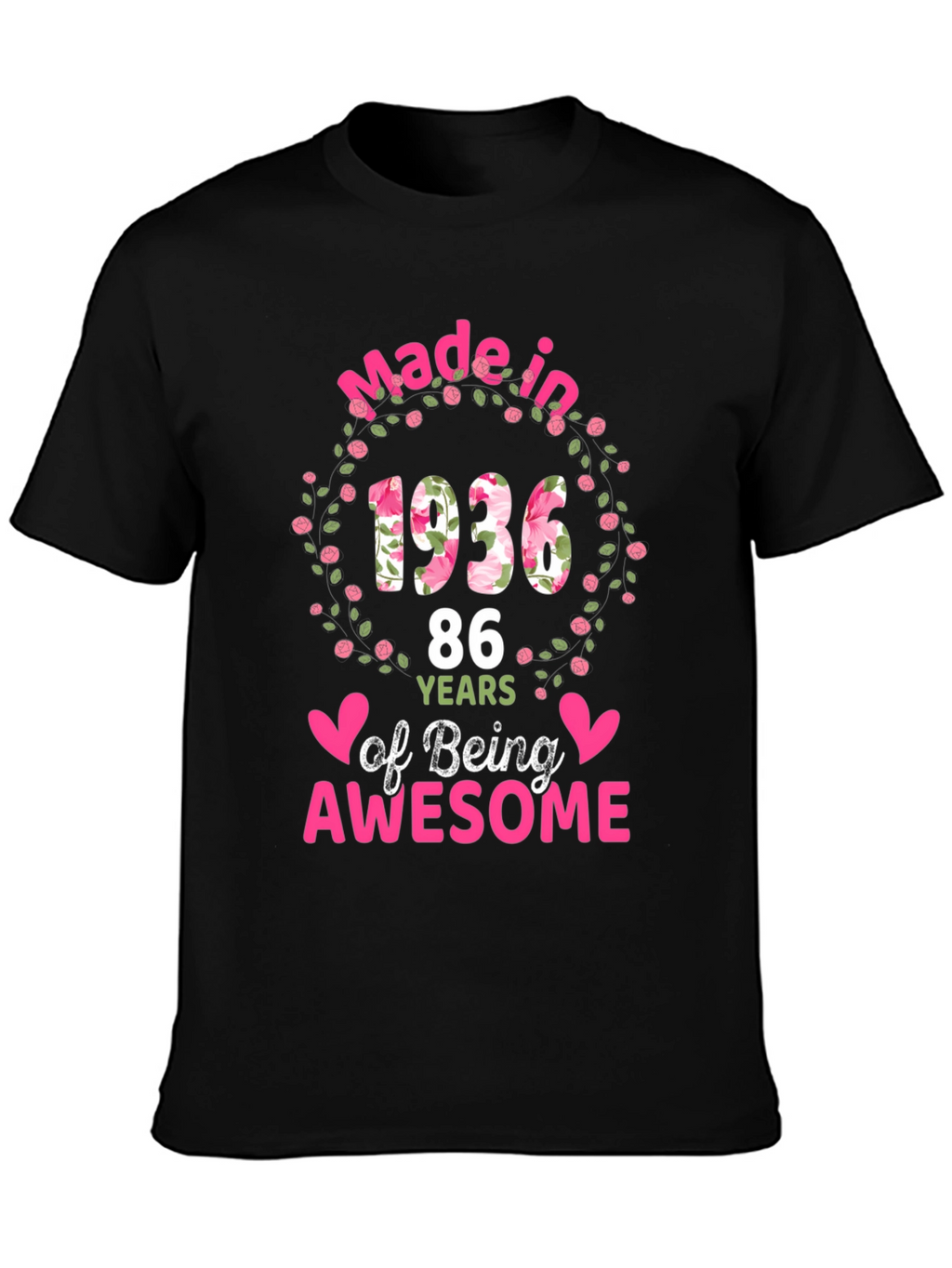 Made in 1936 86 Years of Being Awesome T-Shirt