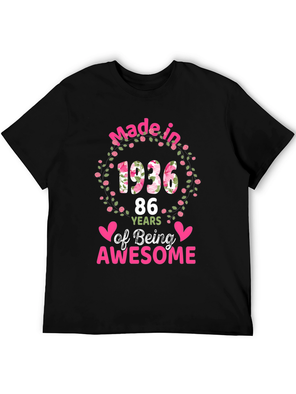 Made in 1936 86 Years of Being Awesome T-Shirt