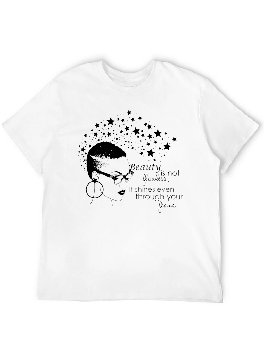 Beauty Through Flaws Graphic Tee
