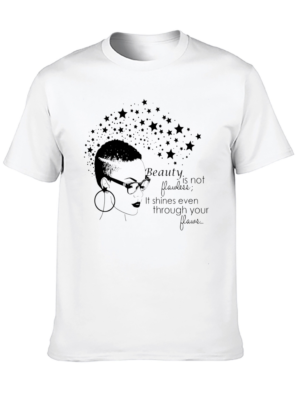 Beauty Through Flaws Graphic Tee