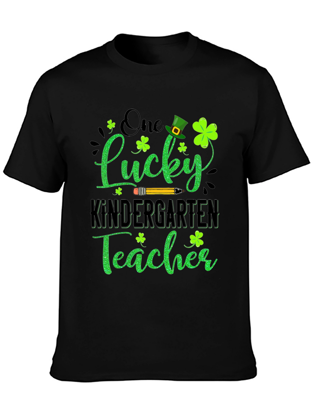 Lucky Kindergarten Teacher St. Patricks Day T-Shirt