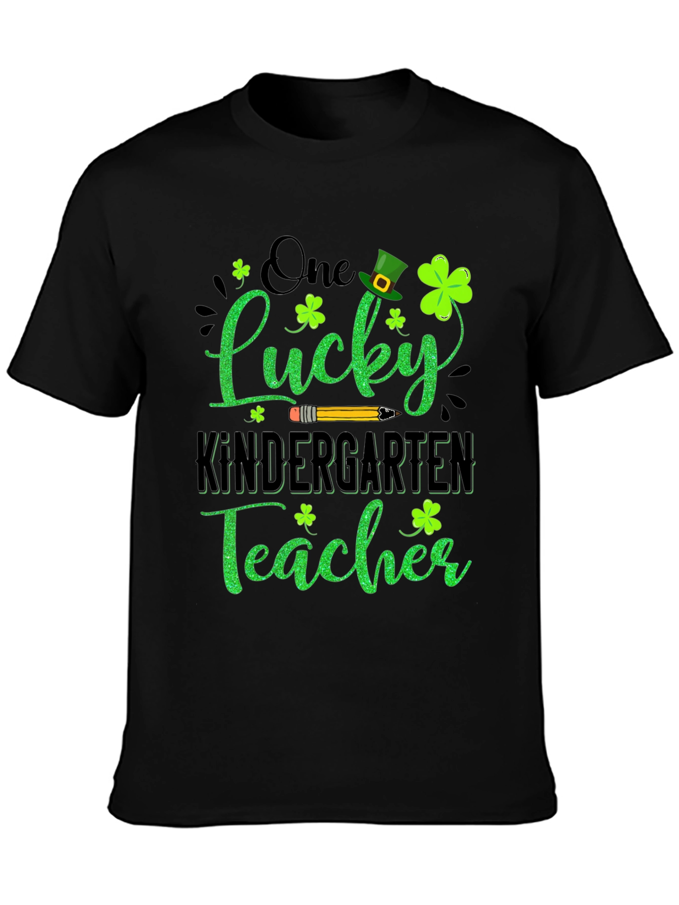 Lucky Kindergarten Teacher St. Patricks Day T-Shirt