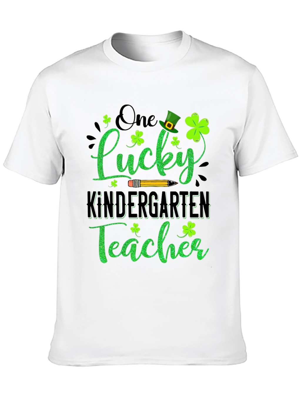 Lucky Kindergarten Teacher St. Patricks Day T-Shirt